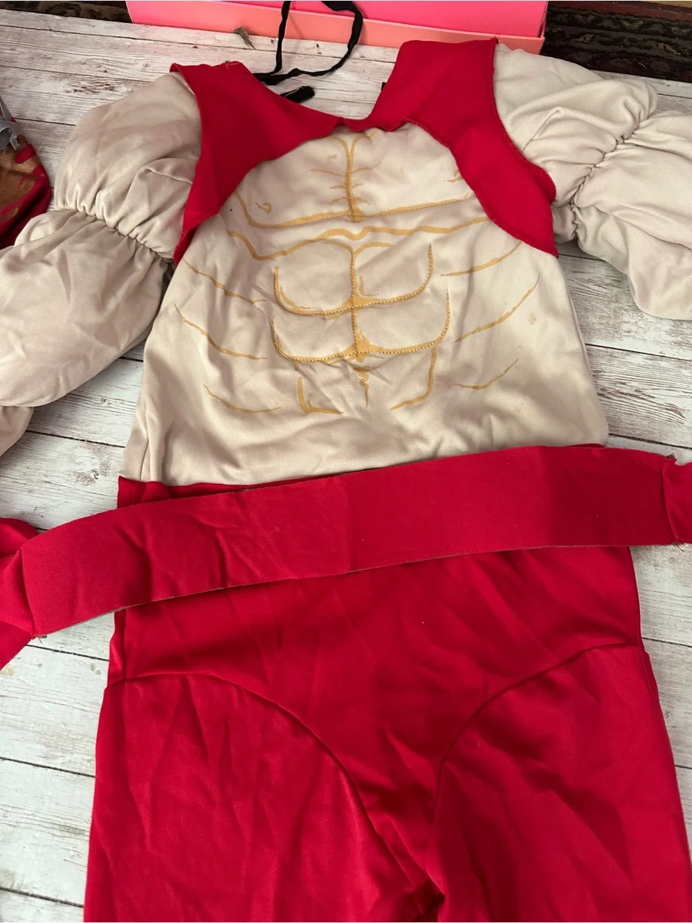 California Costumes Red and Cream El Diablo Luchadore